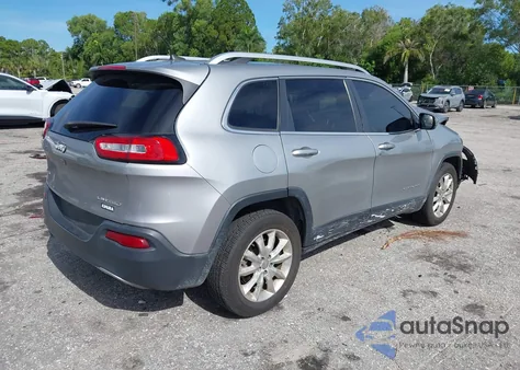 2016 Jeep Cherokee Limited z USA, uszkodzony, nr VIN 1C4PJMDB0GW225542